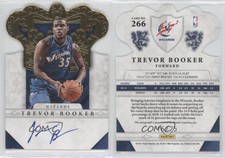 2011-12 Panini Preferred Gold /25 Trevor Booker #266 Auto