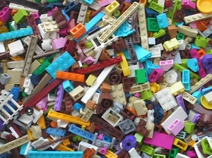 Vrac lot de 100 petites pieces de finition LEGO / 100% LEGO FRIENDS  - Imagen 1 de 1