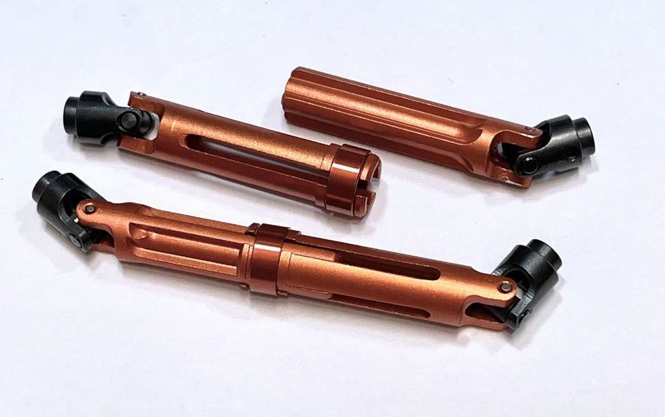 680012 ORANGE ALUMINIUM UNIVERSAL DRIVEN DOGBONE  1:18 HSP SCALE ROCK CRAWLER - Image 1 of 1