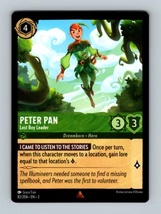 Disney Lorcana: Into The Inklands - Peter Pan - Lost Boy Leader - 82/204 - Picture 1 of 2