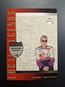 1996 Upper Deck Nascar Jeremy Mayfield Trading Card #107 - Picture 1 of 2