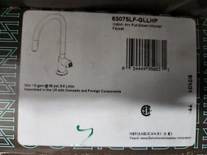 Brizo 63075LF-GLLHP Pull-Down Faucet with Arc Spout, Less Handle NEW - Picture 1 of 1