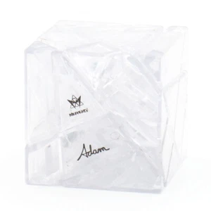 Meffert's Ghost Cube 3x3x3 Adam G. Cowan Magic Twisty Puzzle Transparent Limited - Picture 1 of 3