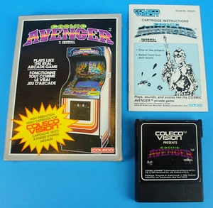 Cosmic Avenger (Colecovision, 1982) Video Game Cartridge w/Box & Manual - Tested - Picture 1 of 15