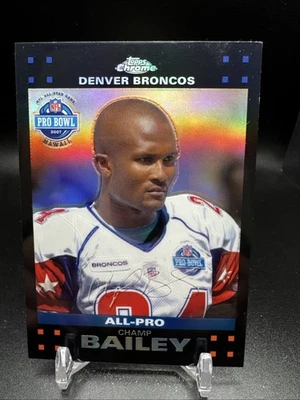 2007 Topps Chrome Refractors #TC101 Champ Bailey - Image 1 of 2