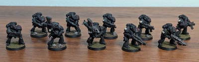 Space Marine Devastator Squad 1 RTB01 Rogue Trader Dark Angels 40k Beakies Foto 1 de 4