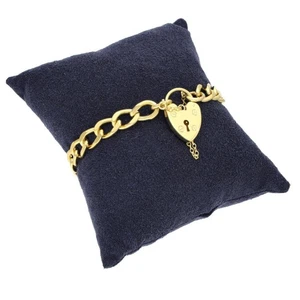 Brazalete de oro amarillo de 9 quilates - 7,5" - 23,2 g - Imagen 1 de 5