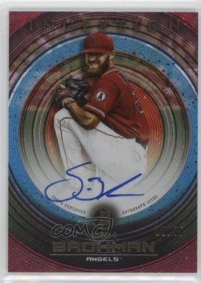 2022 Bowman Inception Prospect Auto Fuchsia Foil 21/75 Sam Bachman #PA-SB - Image 1 of 3