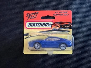 Matchbox Super Fast #63 Aston Martin DB7  On Blister Card - Picture 1 of 15