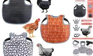 Chicken Saddles for hens, Chicken Apron Back Protector for White,Yellow,Black - Picture 1 of 8