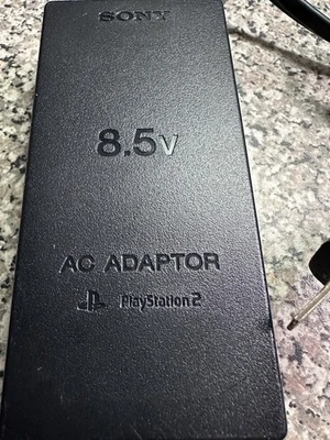 Adaptador de CA delgado Sony OEM PS2 cable de alimentación y cable AV PlayStation 2 Foto 1 de 4