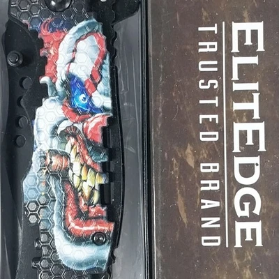 Elite края тактический складной клоун карманный нож ~ 10A35JK NIB - Изображение 1 из 4