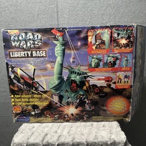 JUEGO BASE VINTAGE HOT WHEELS ROAD WARS LIBERTY (LEER) SIN CORONA - Imagen 1 de 16