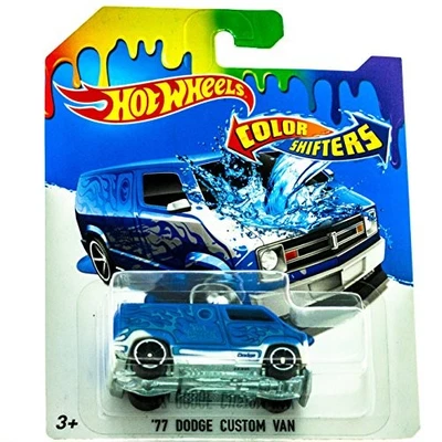 Hot Wheels Color Shifters '77 Dodge Custom Van Die-Cast Car - Image 1 of 3