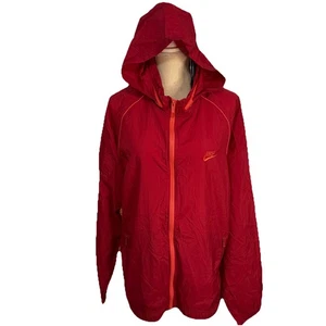 NWT Mens Sz XL Nike Core Track Packable Softshell Jacket DD4730-690 Pomegranate - Picture 1 of 11