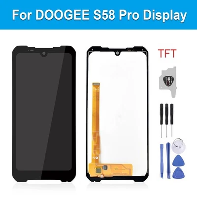 LCD Display For DOOGEE S58pro TFT Screen Replacement Touch Digitizer Assembly - Bild 1 von 4