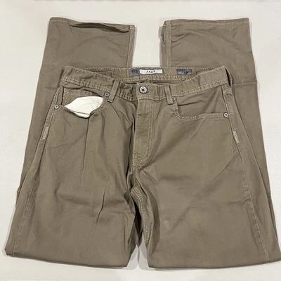 BKE Jake Straight Casual Pants Brown Comfort Stretch Mens Size 34R (Fits 32x32) - Image 1 of 4