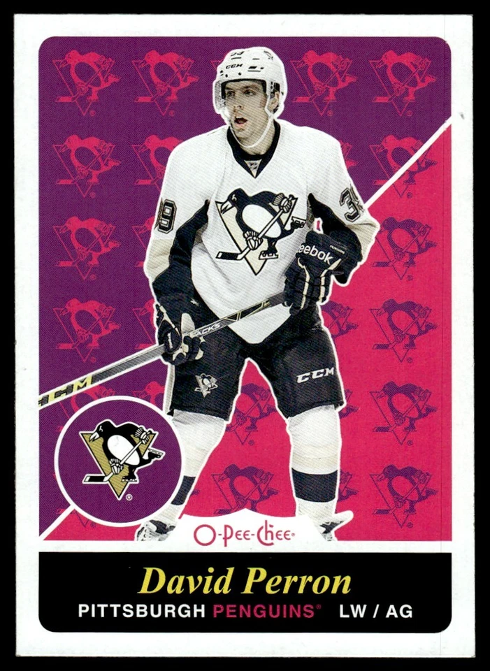 2015-16 O-Pee-Chee Retro David Perron Pittsburgh Penguins #5 - Image 1 of 2