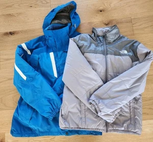 North Face Jacke Herren XL blau grau Triclimate Vortex Hyvent Ski Winter Mantel - Bild 1 von 23