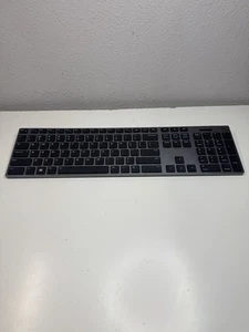 Dell WK717 Premier Wireless Bluetooth Gray Keyboard without Dongle Free Shipping - Picture 1 of 8