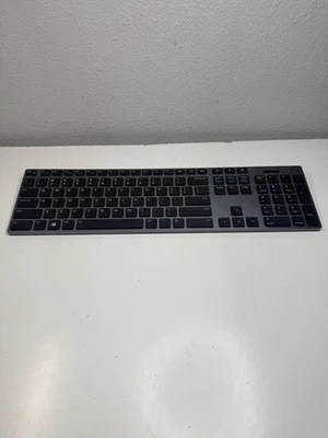 Dell WK717 Premier Wireless Bluetooth Gray Keyboard without Dongle Free Shipping - Image 1 of 4