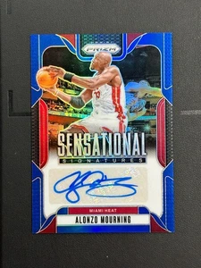2024-25 Panini Prizm Sensational Signatures Alonzo Mourning Auto 13/49 #AN - Picture 1 of 2