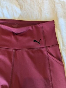 Puma leggings Size S Burgundy/Deep red - Picture 1 of 7