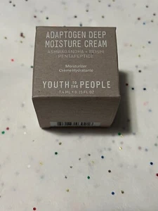 Youth to the People Adaptogen Deep Moisture Cream Travel Size .25 fl oz/7.4ml - Picture 1 of 8