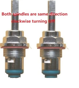 1 Pair 1/4 turn Fix leaking Single pillar tap spindle - Picture 1 of 5