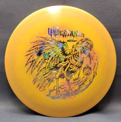 💥💸Discraft Esp Swirl Undertaker Orange/Red Burst Chrome Money Flipfoil  - Image 1 of 4