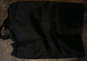 Blanket New, Black, Emergency Blanket 49" x 59" - folds up - fabulous - Picture 1 of 3