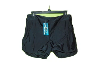 Date With Sunshine Black Swimsuit Bottom Xl Girls New - Picture 1 of 3