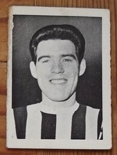 A&BC FOOTBALLERS 1966-67 BLACK & WHITE SMALL NO 88 OLLIE BURTON NEWCASTLE UNITED