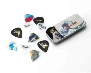 FENDER FLAGSHIP STORE TOKYO LIMITED PICK TIN HOKUSAI US-Based Seller - Picture 1 of 4