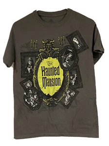 Disney Parks Haunted Mansion Glow In The Dark Shirt Kids Size SMALL - Picture 1 of 5
