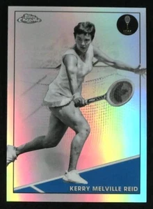 Topps 2021 cromo Kerry Melville Reid #58 tenis tenis refractor - Imagen 1 de 2