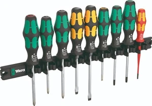 Wera 9650 Magnetic Rail Kraftform Screwdriver Set 05051012001 - Picture 1 of 10