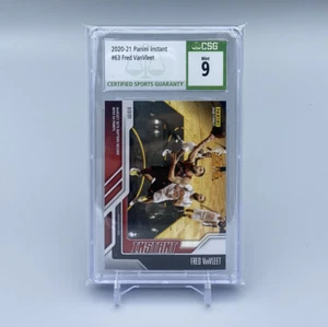 Fred VanVleet 2021 Panini Instant, Raptors Record Print Run:168 #63 CSG 9.5 GMMT - Picture 1 of 2