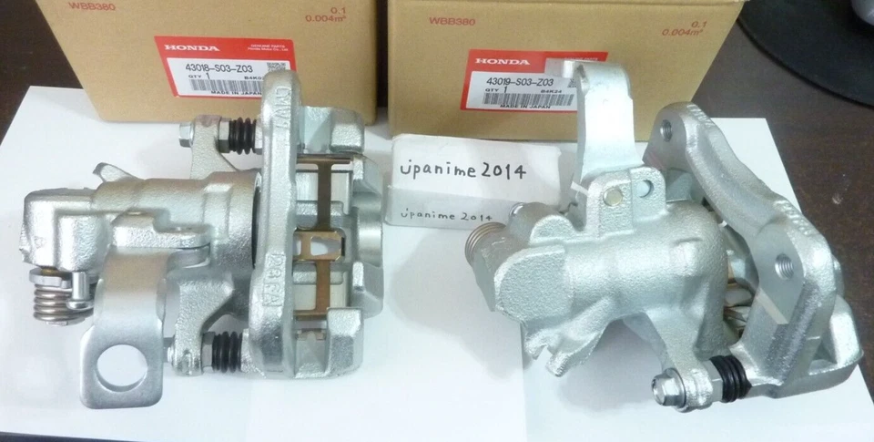”HONDA GENUINE CIVIC EK9 INTEGRA DC2 Type-R Acura Rear Disc Brake Caliper Set RL - Image 1 of 3