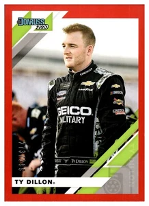 2020 Donruss Racing NASCAR Red Parallel #54 Ty Dillon #273/299 - Picture 1 of 2