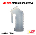 GMAX Male Urinal Uri-MAX 32 oz / 1000mL With Cover Lid Single Patient Use