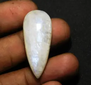 30Cts-Natural Belmorite sunstone moonstone  cabochon loose gemstone pear  sk3024 - Picture 1 of 7