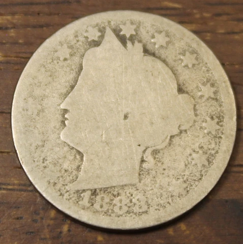 1888 Liberty Nickel..............Lot 7720 Cover