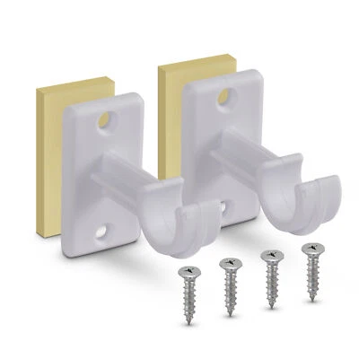 BESTLIVINGS Supporto di ricambio per bastoni da caffè bastone per tende aste a disco "senza foratura"