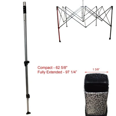 for ABCCANOPY Commercial Deluxe 10x10 Adjustable Leg Replacement Parts