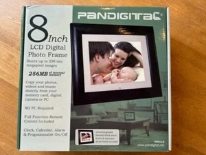 Pandigital 8" LCD Digital Photo Frame--NIB - Picture 1 of 4