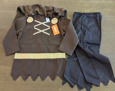 NWT Gymboree Boys Viking Halloween Costume 2 piece set Size XS (4) - Image 1 of 3