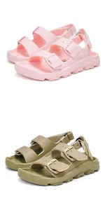 New Birkenstock Mogami Hook and Loop Closure Ankle Strap Toddler's Sandals - Picture 1 of 15