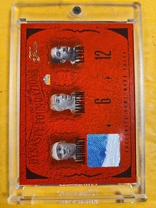 2004-05 Flair Dynasty Foundations 4 Issel English Carmelo Anthony Patch /99 - Picture 1 of 2