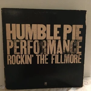 HUMBLE PIE 2 LP PERFORMANCE ROCKIN THE FILLMORE - Picture 1 of 4